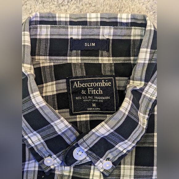 ·Abercrombie & Fitch Casual Button Down Shirt, Size Medium - Picture 4 of 5